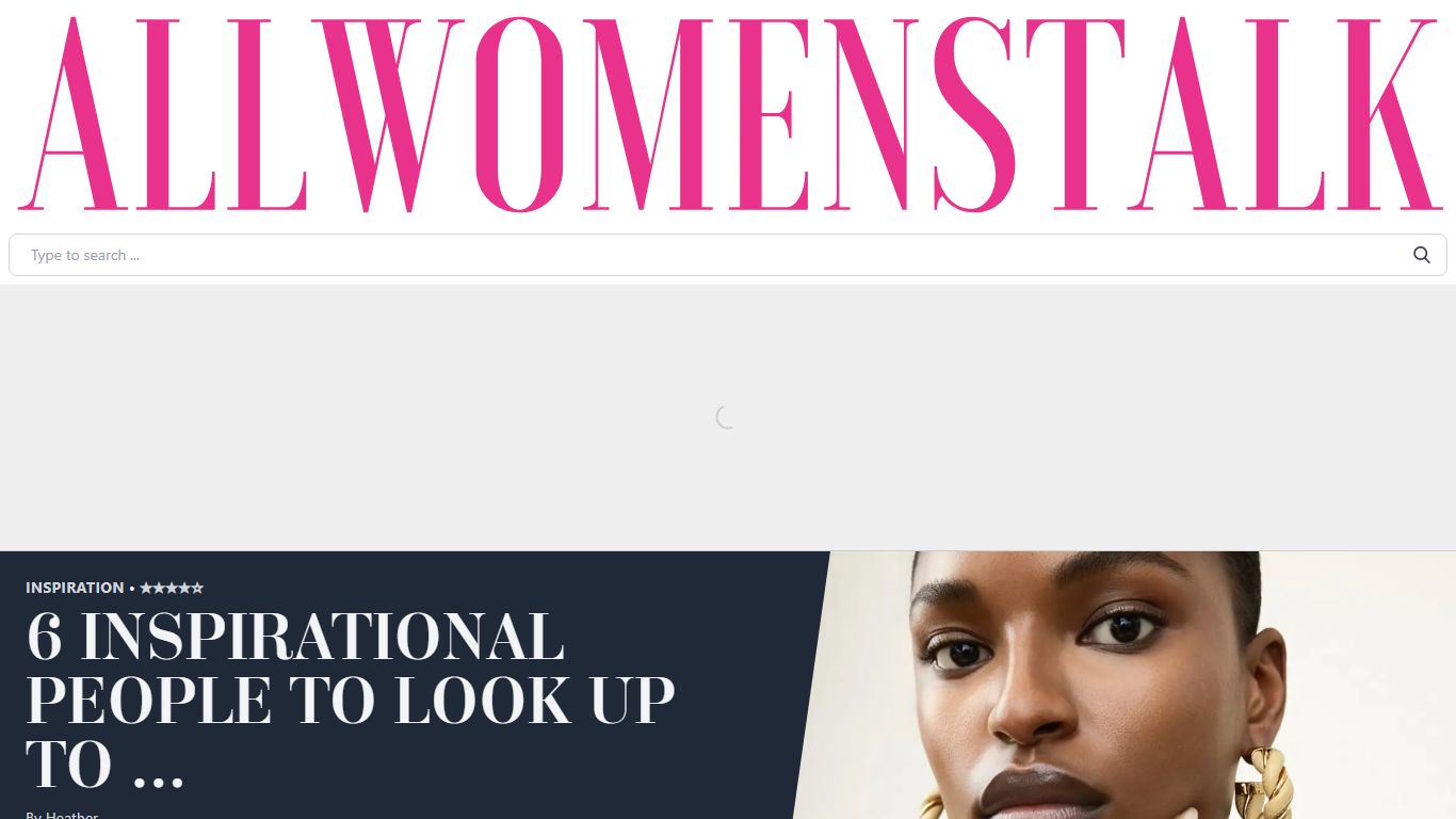 6 Inspirational People to Look up to ... - All Women's Talk